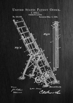 5 1895 Firemans Ladder P