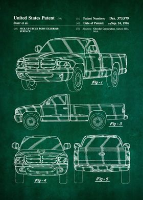 17 Dodge Ram Truck Patent