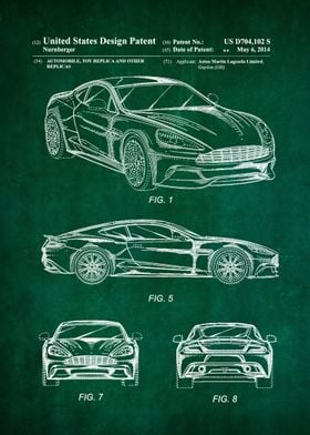 14 Aston Martin Patent