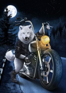 Polar Wolf Ride Motorbike