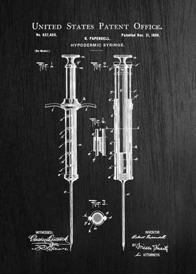 8 1899 Hypodermic Syringe