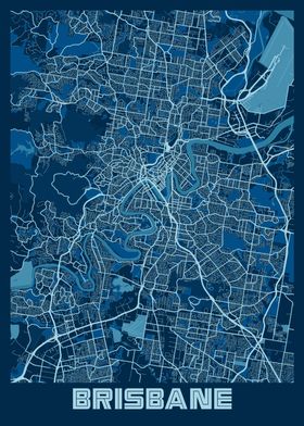 Brisbane Peace City Map