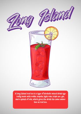 Long Island Ice Tea Drink