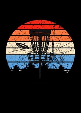 Frisbee Golf Retro