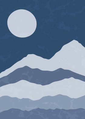 Moon Night View Art 3