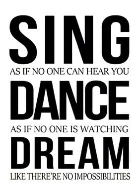 Sing Dance Dream