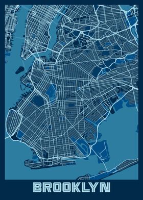 Brooklyn Peace City Map