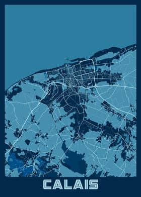 Calais Peace City Map