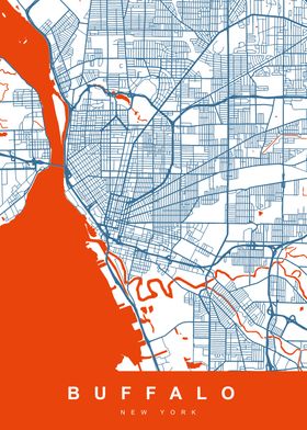 BUFFALO Art Map New York