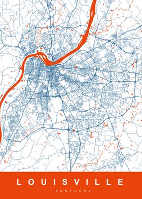 LOUISVILLE Art Map usa