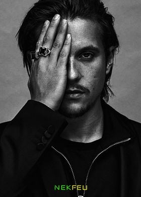 Posters of Nekfeu | Album The Wandering Stars | Decorative posters | French  Rap | Interior decoration | Poster