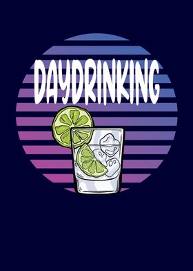Day Drinking Gin Saying