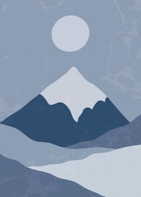 Moon Night View Art 1