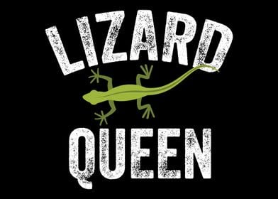 Lizard Queen Lizard Reptil