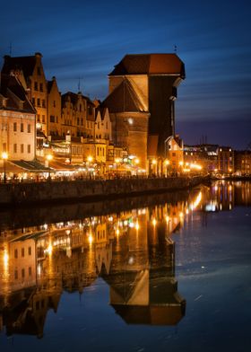 City of Gdansk by Night