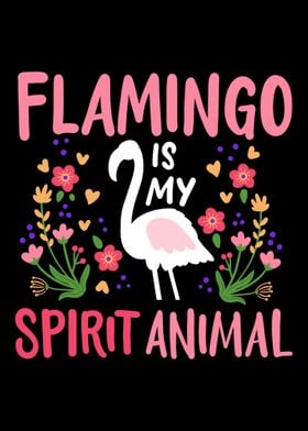 Flamingo Pink Bird Flaming