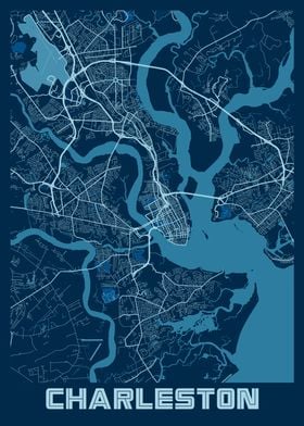 Charleston Peace City Map