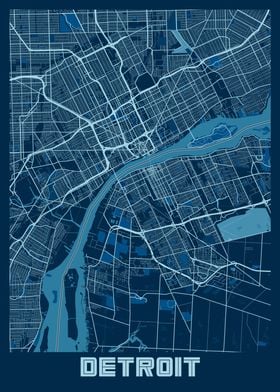 Detroit Peace City Map