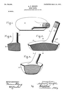 Golf stick 1903