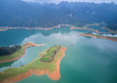 Islets viewed from air