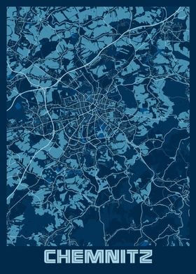 Chemnitz Peace City Map