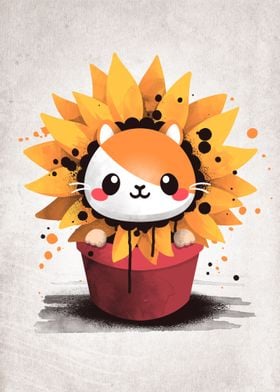 Sunflower hamster