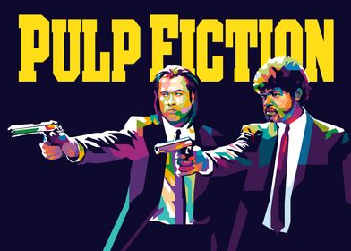 'Pulp Fiction Movie' Poster by Ananda Praj | Displate