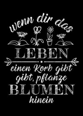 Toller Gartenarbeit Spruch