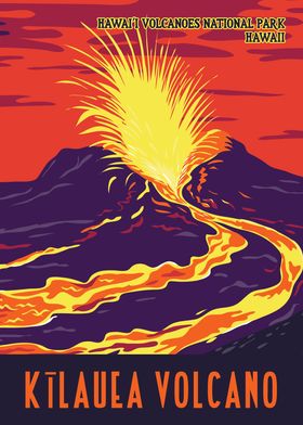 Kilauea Volcano WPA