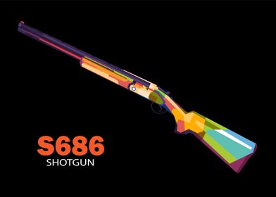 S686 Shotgun colorful
