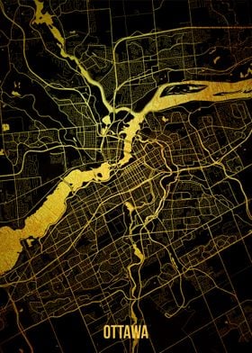 Ottawa gold map