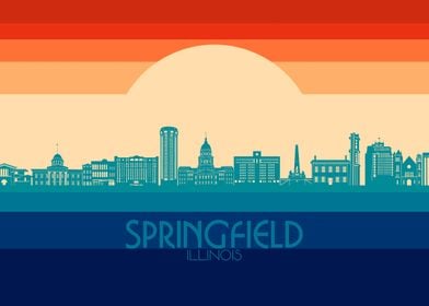 springfield skyline retro 