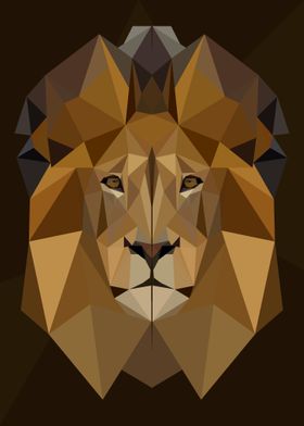 Lion Lowpoly