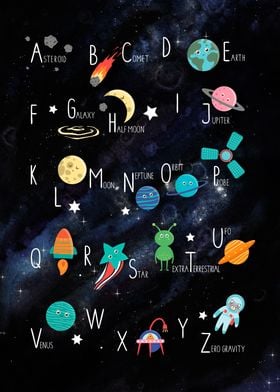 Space Alphabet