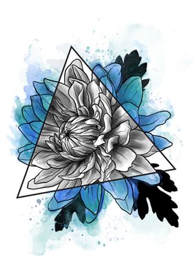 Chrysanthemum Blues Prism