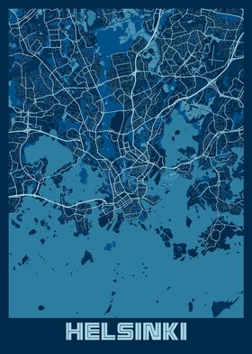 Helsinki Peace City Map