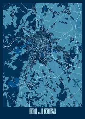 Dijon Peace City Map