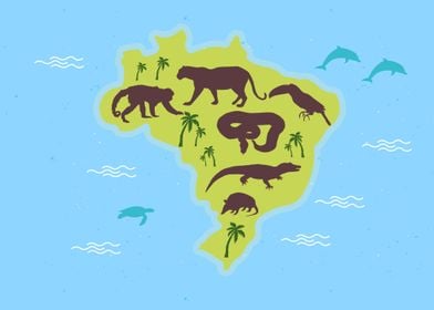 Brazil Map