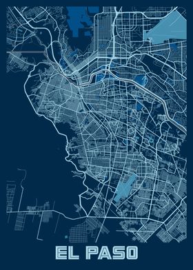 El Paso Peace City Map