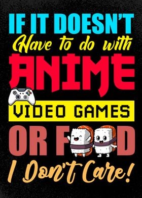 Anime Food Video Games