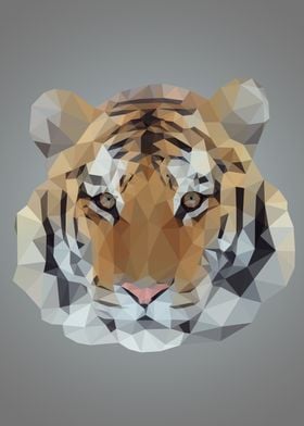 Low Poly Tiger