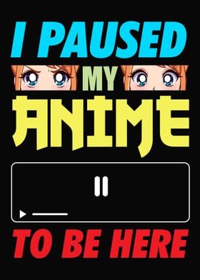 Anime Paused Manga Video