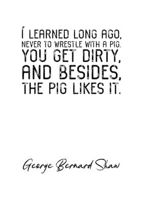 George Bernard Shaw Q1