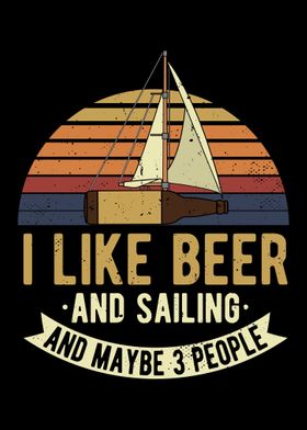 I Like Beer And Sailing