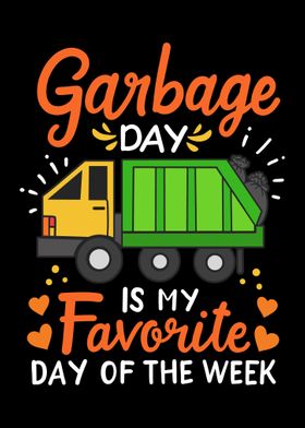 Garbage Truck Garbage Day