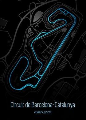 Catalunya Circuit Map