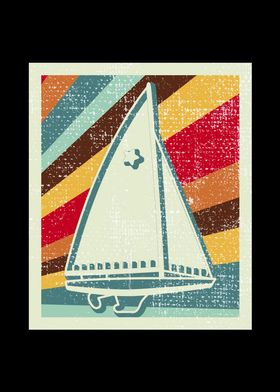 Sailing Sailing Boat Retro