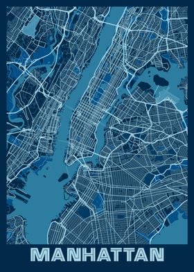 Manhattan Peace City Map