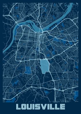 Louisville Peace City Map