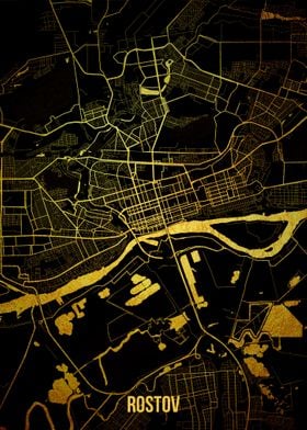 Rostov gold map